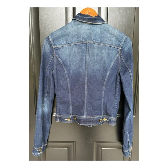 NWOT Anthropologie PAIGE Rowan Denim Jacket in VerucaSize Small